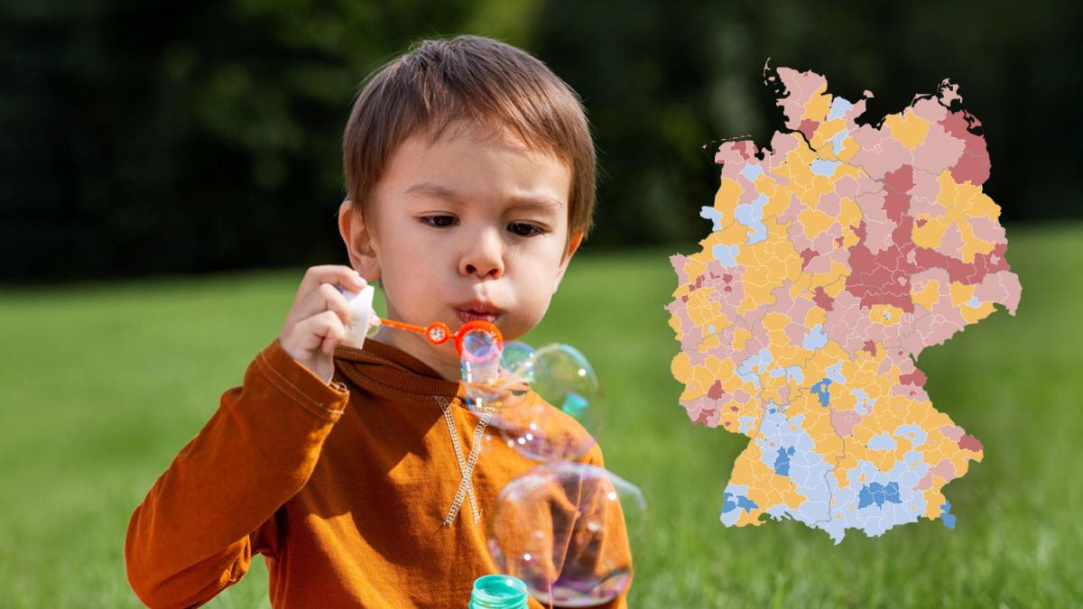 Lebenserwartung: Drei Grafiken zeigen, wie unterschiedlich Kinder in Deutschland aufwachsen