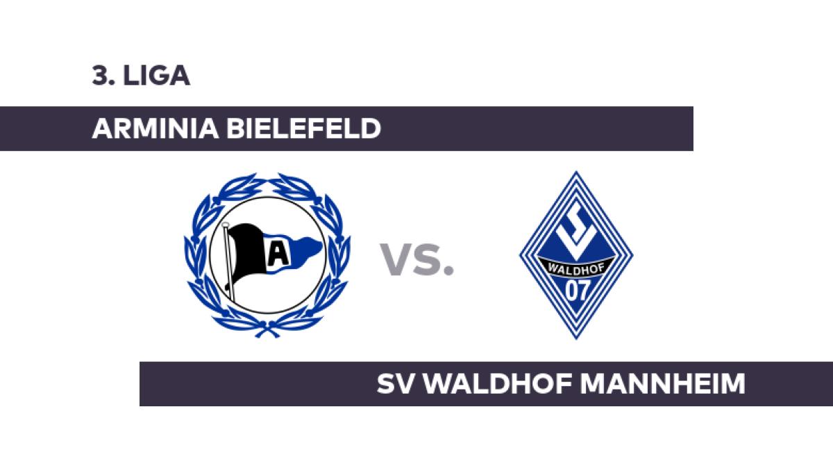 Arminia Bielefeld - SV Waldhof Mannheim: Bielefeld begrüßt Mannheim - 3. Liga