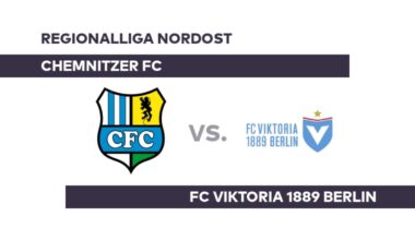 Chemnitzer FC - FC Viktoria 1889 Berlin: Baumgart beschert Chemnitz das Unentschieden - Regionalliga Nordost