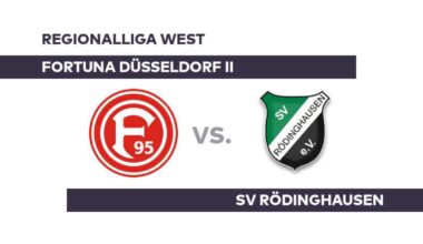Fortuna Düsseldorf II - SV Rödinghausen: Düsseldorf mit gelungenem Saisonausklang - Regionalliga West
