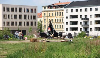 Jahrtausendfeld in Lindenau.