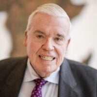 Klaus-Michael Kühne, Unternehmer, steht im Hauptsitz der Kühne und Nagel AG. Die Stadt und die Kühne-Stiftung haben sich auf den Neubau einer Oper auf dem Baakenhöft verständigt. (zu dpa: «Hamburg bekommt eine neue Oper in der Hafencity») +++ dpa-Bildfunk +++
