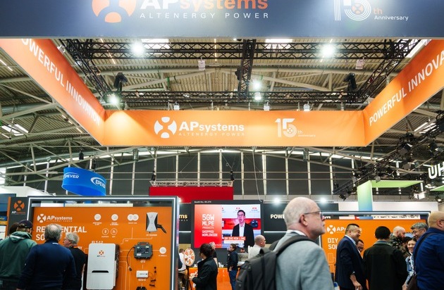 APsystems begeistert auf der Intersolar Europe 2025 mit Next-Gen-Mikrowechselrichtern ...