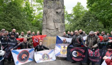 Sachsen: Russische Rockergang legt Zwischenstopp in Dresden ein
