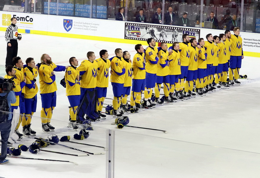 Nationalhymne Team Ukraine – © Sportfoto-Sale (DR)