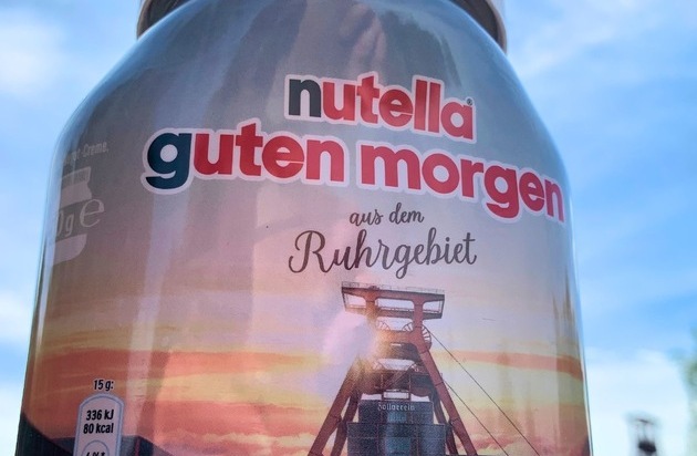 Frühstück mit Aussicht – und mit Zollverein / Doppelbock ziert Nutella Design Edition