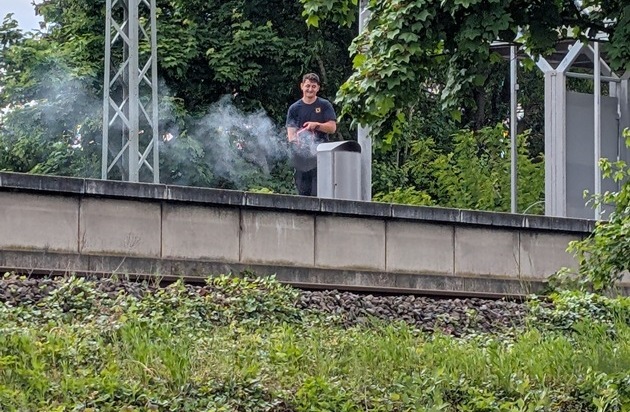 FW-DO: Kleinbrand am Bahnhof - Feuerwehr kann zu Fuß ausrücken