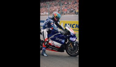 Pramac beim Großen Preis von Frankreich mit spezieller, von Alpine inspirierter Lackierung.