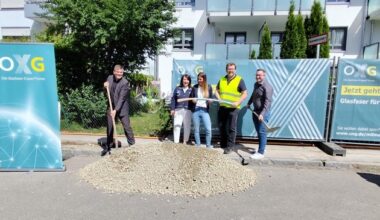 OXG startet Glasfaserausbau für mehr als 15.100 Haushalte in Augsburg