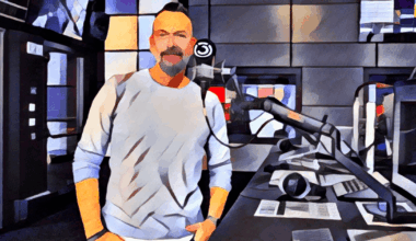 Robert Kratky im Ö3-Studio (Bild: KI-generiert)