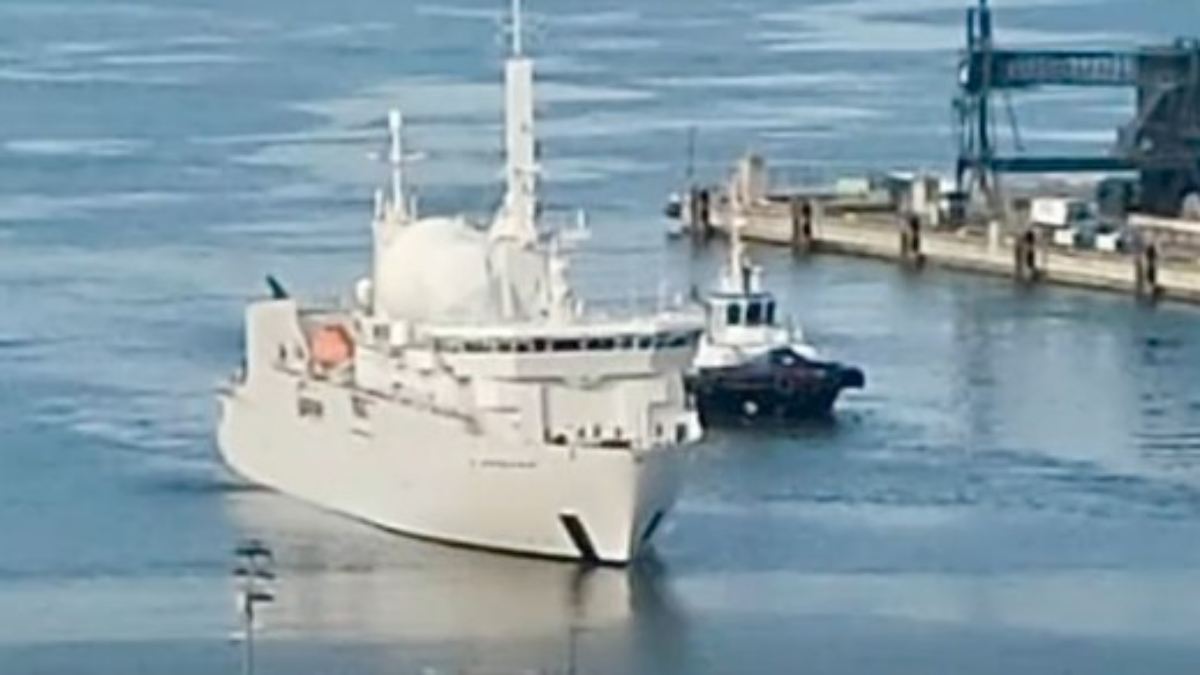 "Dupuy de Lome" in Ostsee gesichtet: Warnung an Russland - Frankreich schickt Spezial-Schiff