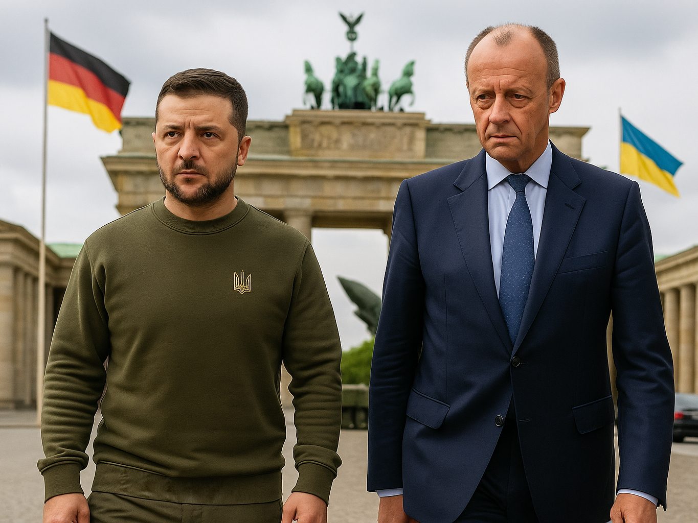 Selenskyj in Berlin: Merz als Ukraine-Unterstützer?