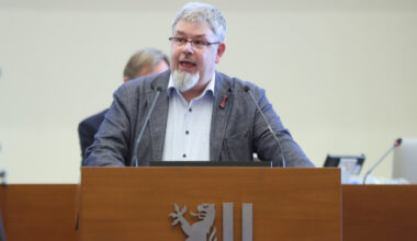 Denis Achtner im Stadtrat.
