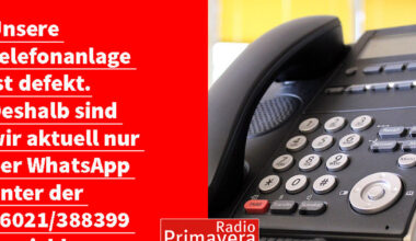 Wir sind trotzdem für euch da