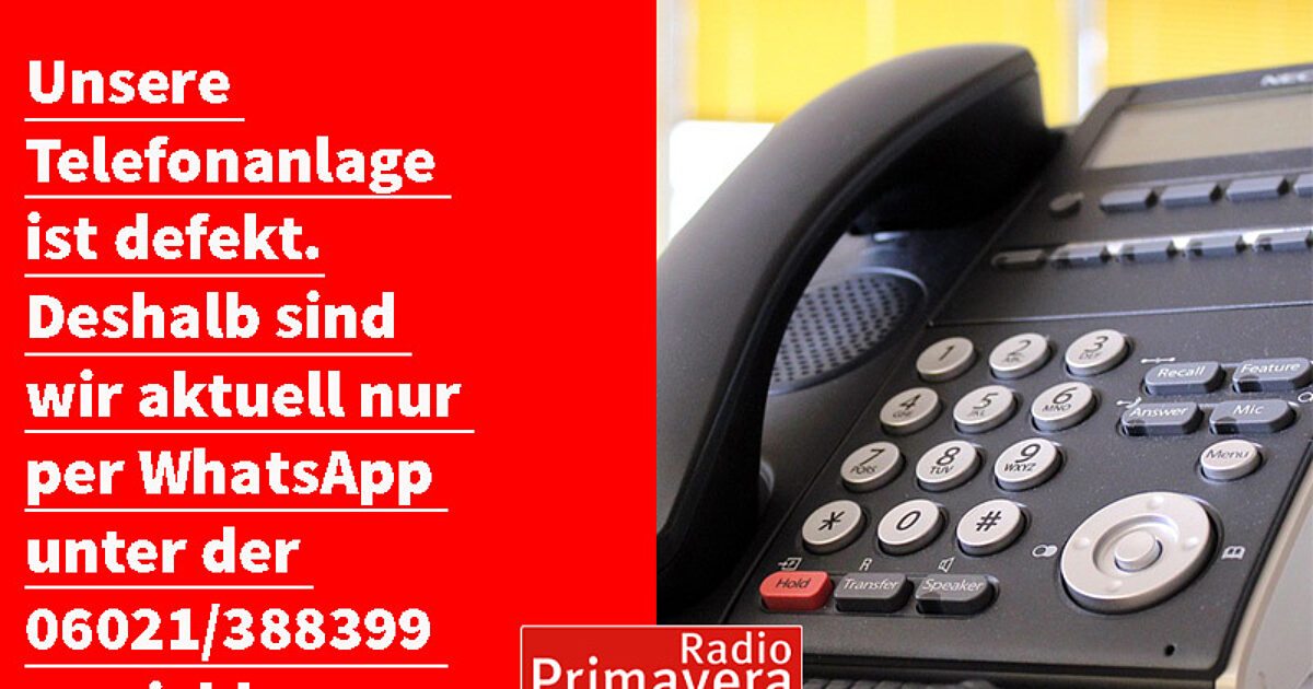 Wir sind trotzdem für euch da