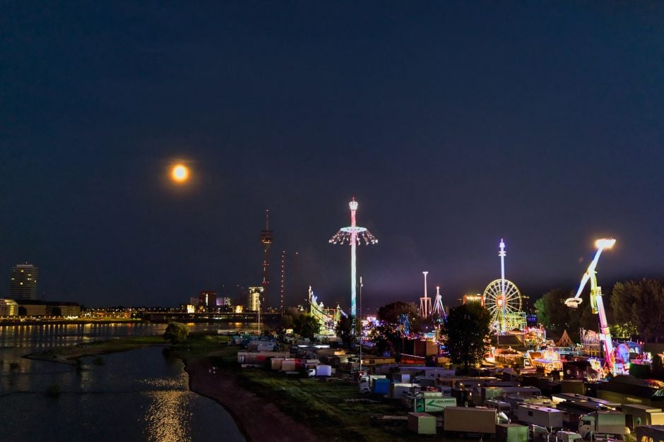 Rheinkirmes Düsseldorf am 17. Juli 2024
