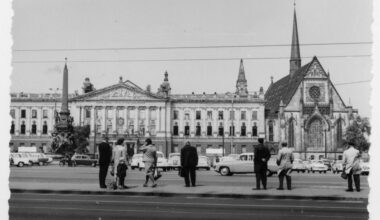 Gedenken an Sprengung der Leipziger Universitätskirche · Leipziger Zeitung