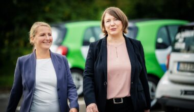 v.l.n.r.: Nelly Keding, Vorstandsvorsitzende der Lipsia, und Annett Schiele, Vorständin Finanzwirtschaft. Foto: Anita Volkamer