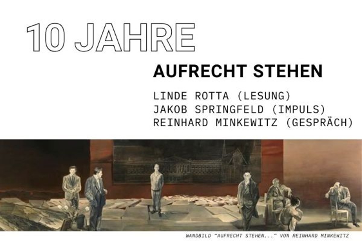 10 Jahre „Aufrecht stehen“ in der Universität Leipzig · Leipziger Zeitung