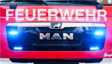 Essen auf Herd vergessen - Wohnung in Brand