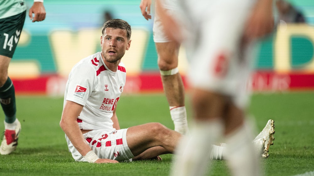 In vielen Momenten zu ineffizient: Kölns Angreifer, hier Imad Rondic, stehen in der Kritik – selbst wenn sie sitzen.