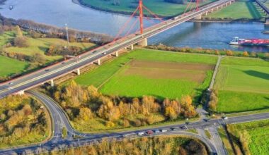 Rheinbrücke Beeckerwerth am Wochenende gesperrt