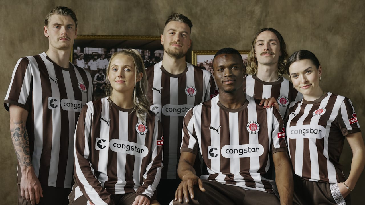 Neues Heimtrikot vorgestellt: Der FC St. Pauli spielt wieder schön klassisch | Sport