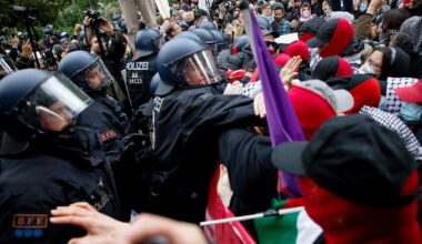 Über 50 Festnahmen: Polizist bei Israel-Hass-Demo schwer verletzt! | Regional