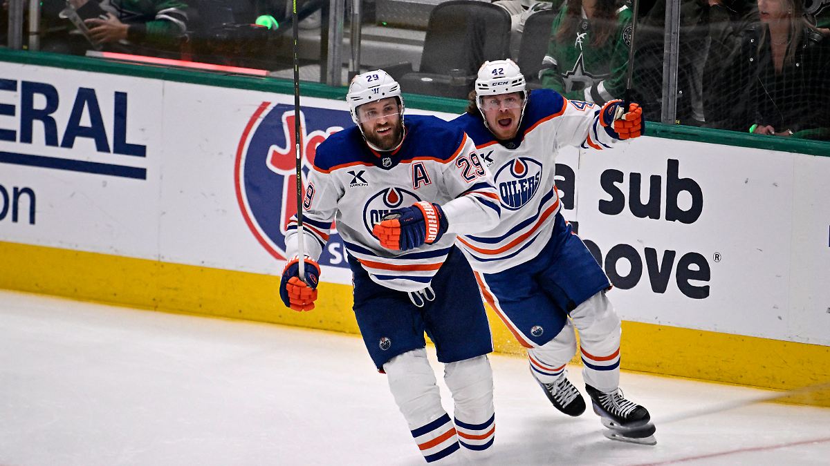 Oilers im Finale gegen Panthers: NHL-Superstar Leon Draisaitl rast in Richtung Krönung