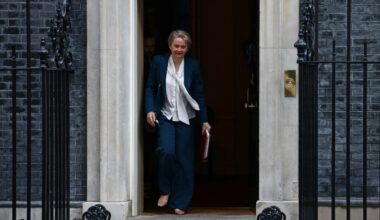Die britische Regierung will verstärkt Straftäter abschieben und die Voraussetzungen für Arbeitsvisa verschärfen, um die Einwanderungszahlen zu senken. "Die Nettozuwanderung muss sinken", schrieb Innenministerin Cooper im "Sunday Telegraph". (HENRY NICHOLLS)