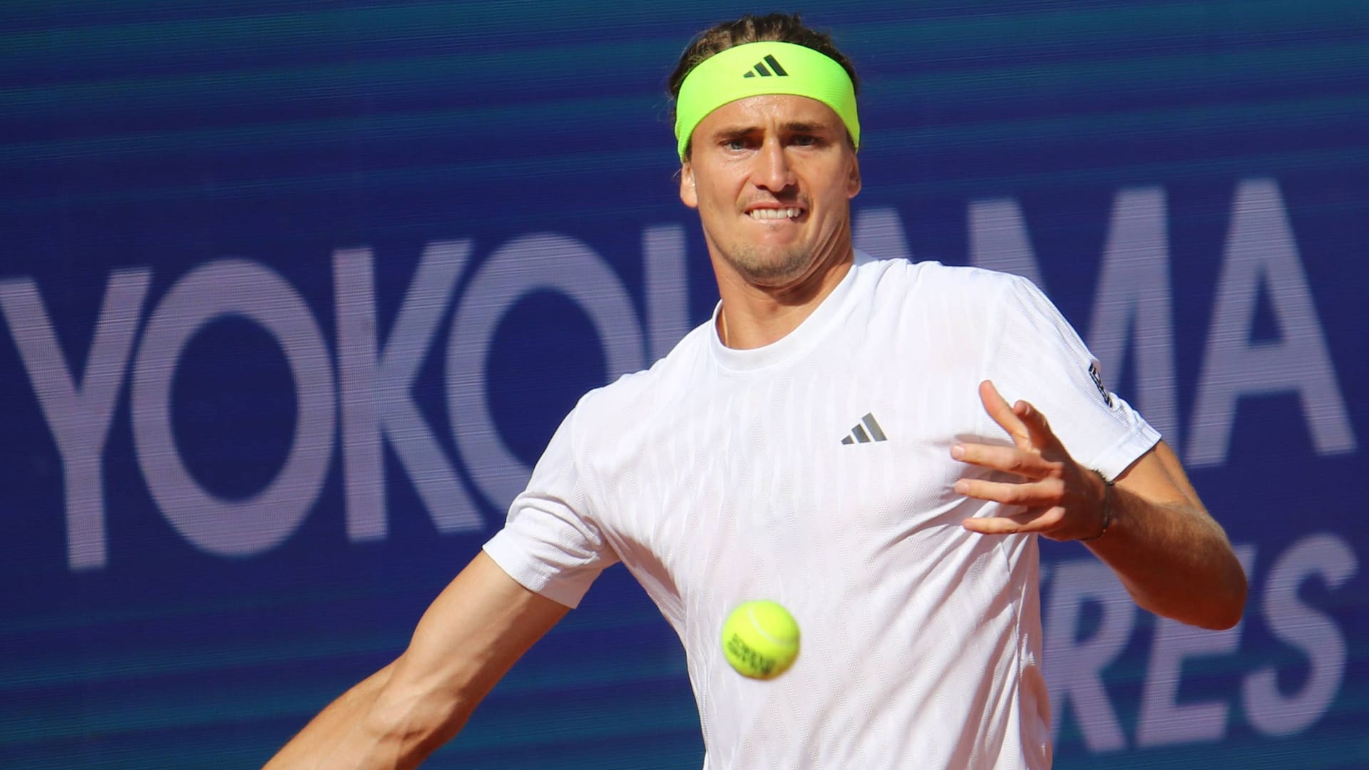 Alexander Zverev bei den Hamburg Open: Der 28-Jährige ist bei dem Turnier in seiner Heimatstadt früh ausgeschieden.