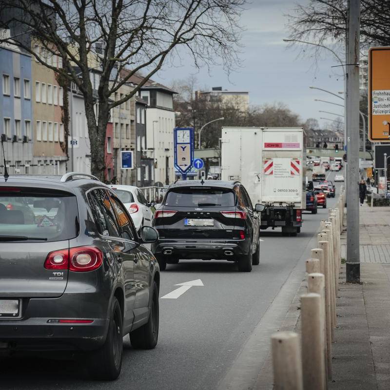 Ärger über Baustellen in Essen: Darum gab es im Süden so viel Stau