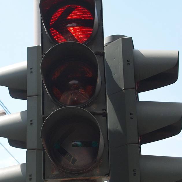 Kurze Grünphase - langer Stau