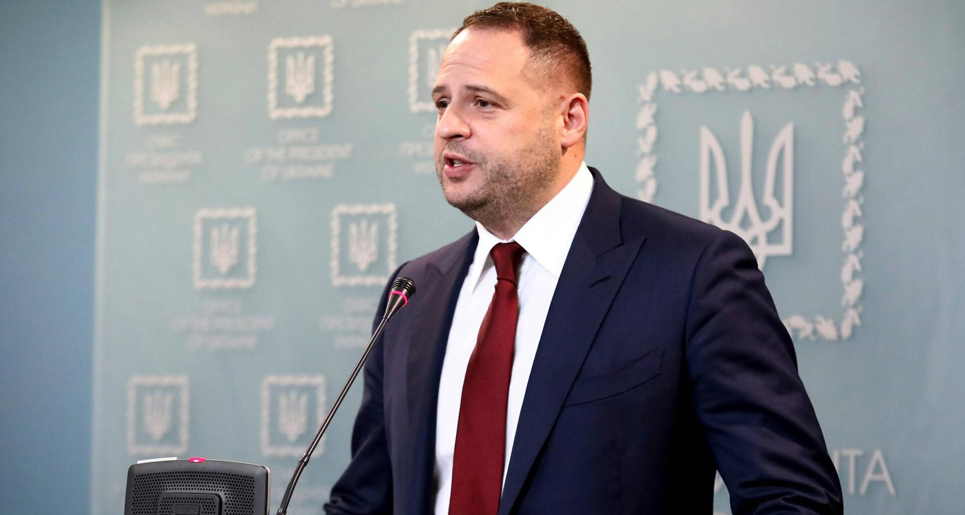 Der ukrainische Präsidentenberater Andrij Jermak