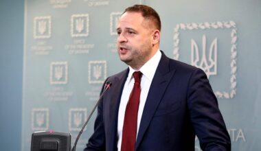 Der ukrainische Präsidentenberater Andrij Jermak