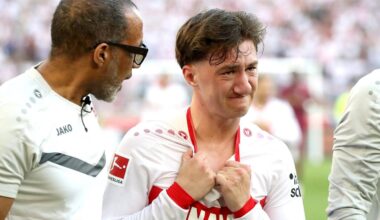 Nationalspieler übel umgeknickt: Sorgen um Stiller nach VfB-Sieg gegen Augsburg