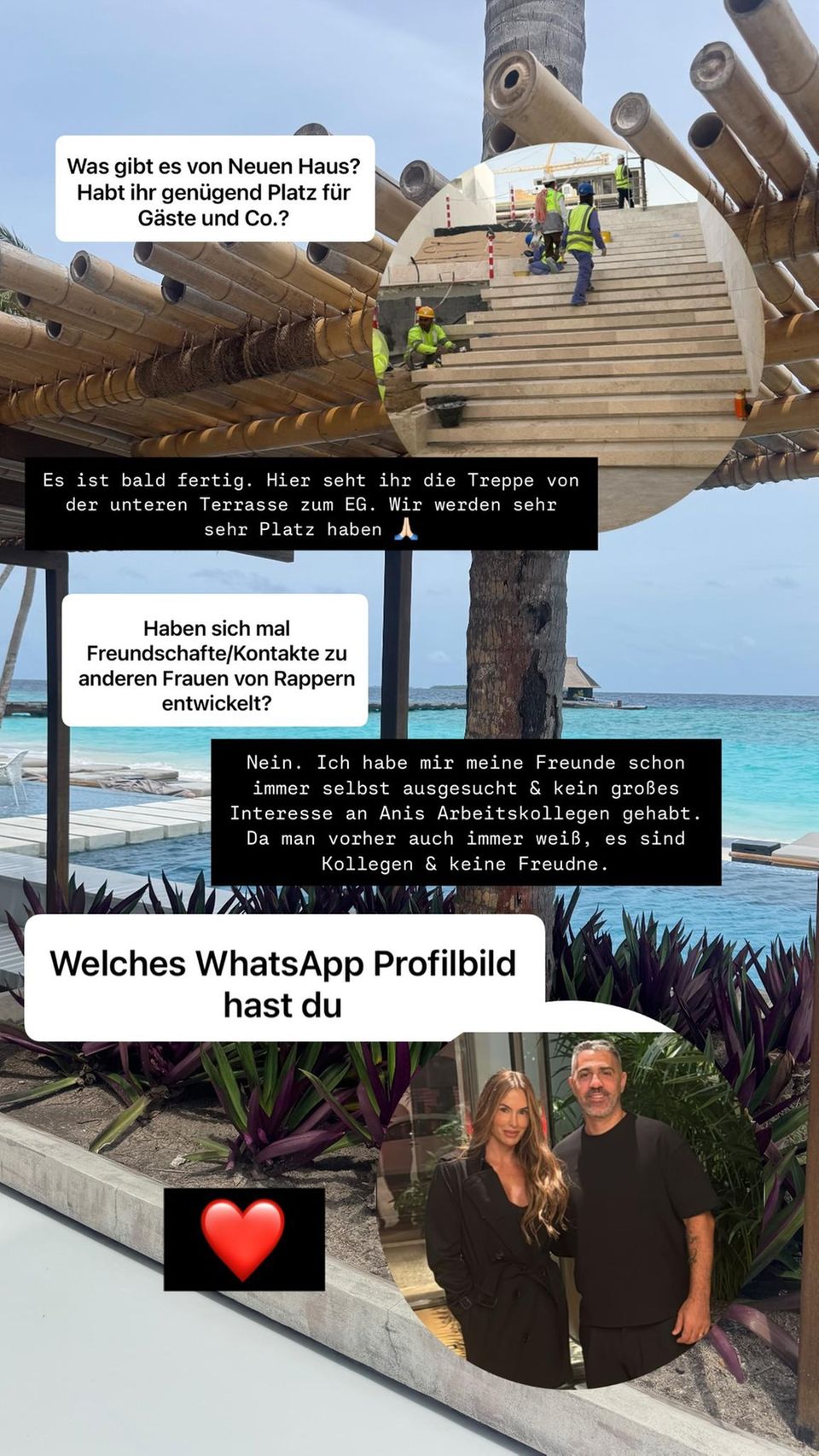 Anna-Maria Ferchichi fand ehrliche Worte zu ihrer Beziehung mit Bushidos Kollegen.