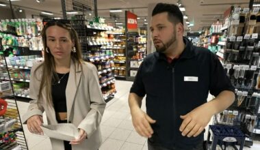 Dschungelstar fängt im Supermarkt an, Kollegen sind entsetzt: "Oh Gott, oh Gott"