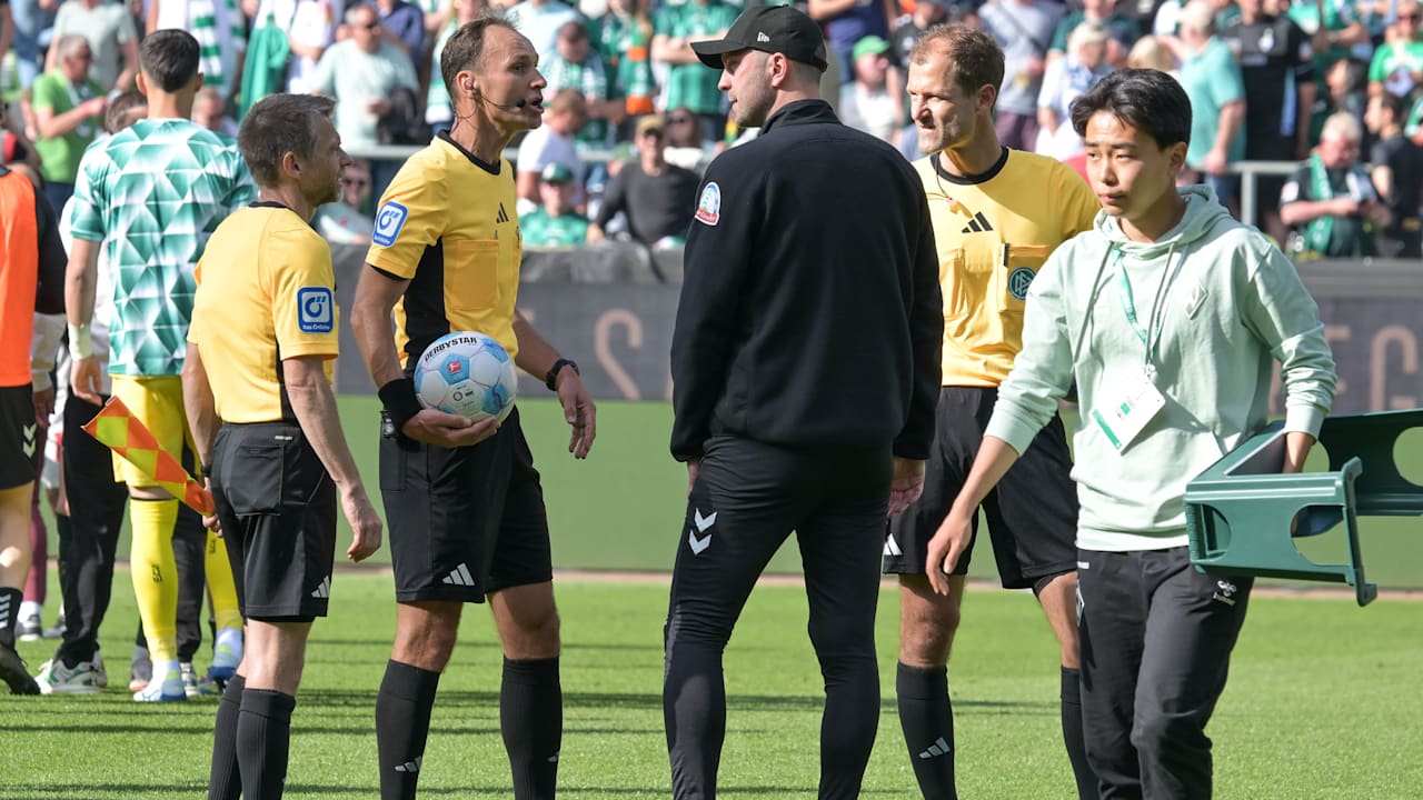 Werder Bremen: Trainer Werner genervt! Schiris schuld am Europa-Aus? | Sport