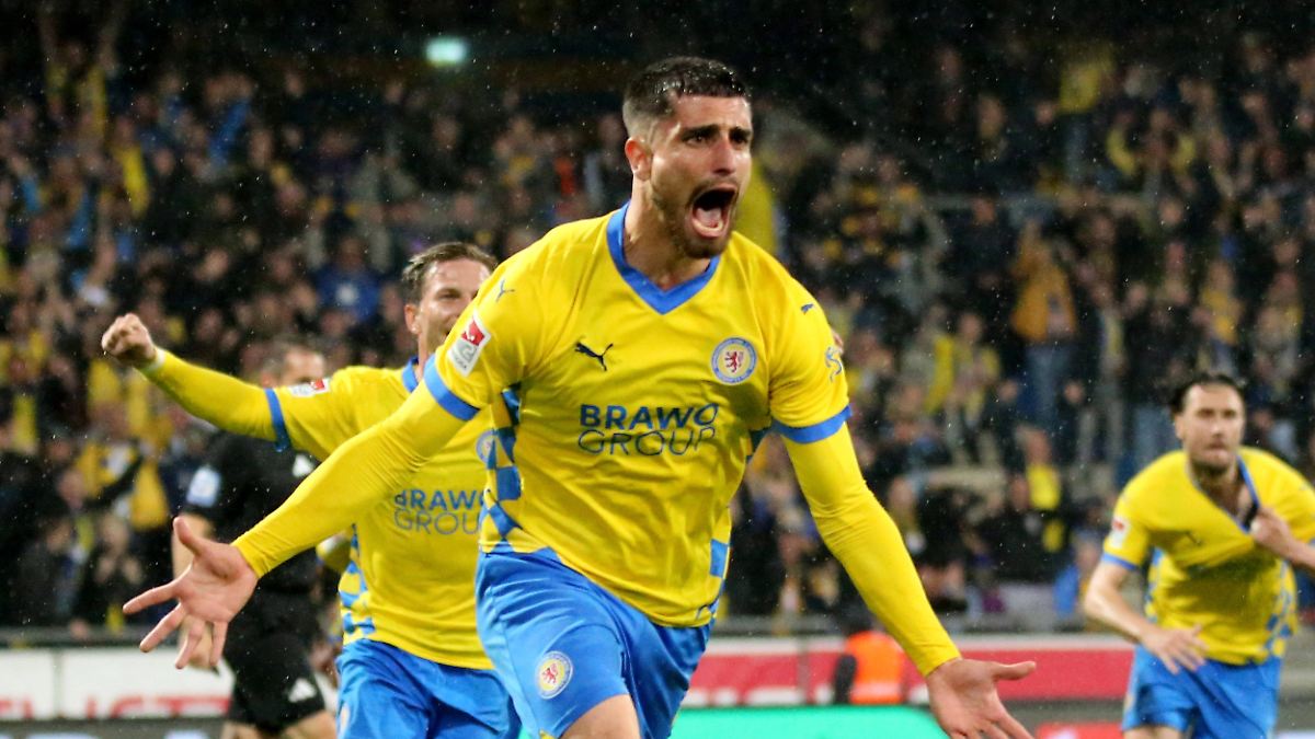 Saarbrücken völlig verzweifelt: Eintracht Braunschweig rettet sich in hitziger Zweitliga-Relegation
