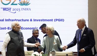EU und Golfstaaten zeigen Interesse an Handelsroute nach Indien