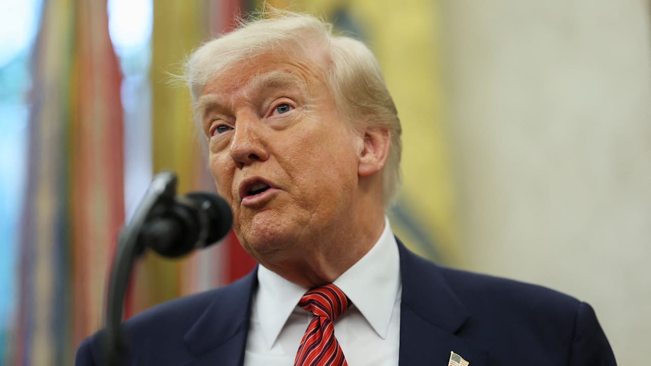 USA: Trump verkündet wohl Handelsabkommen mit Großbritannien | Politik