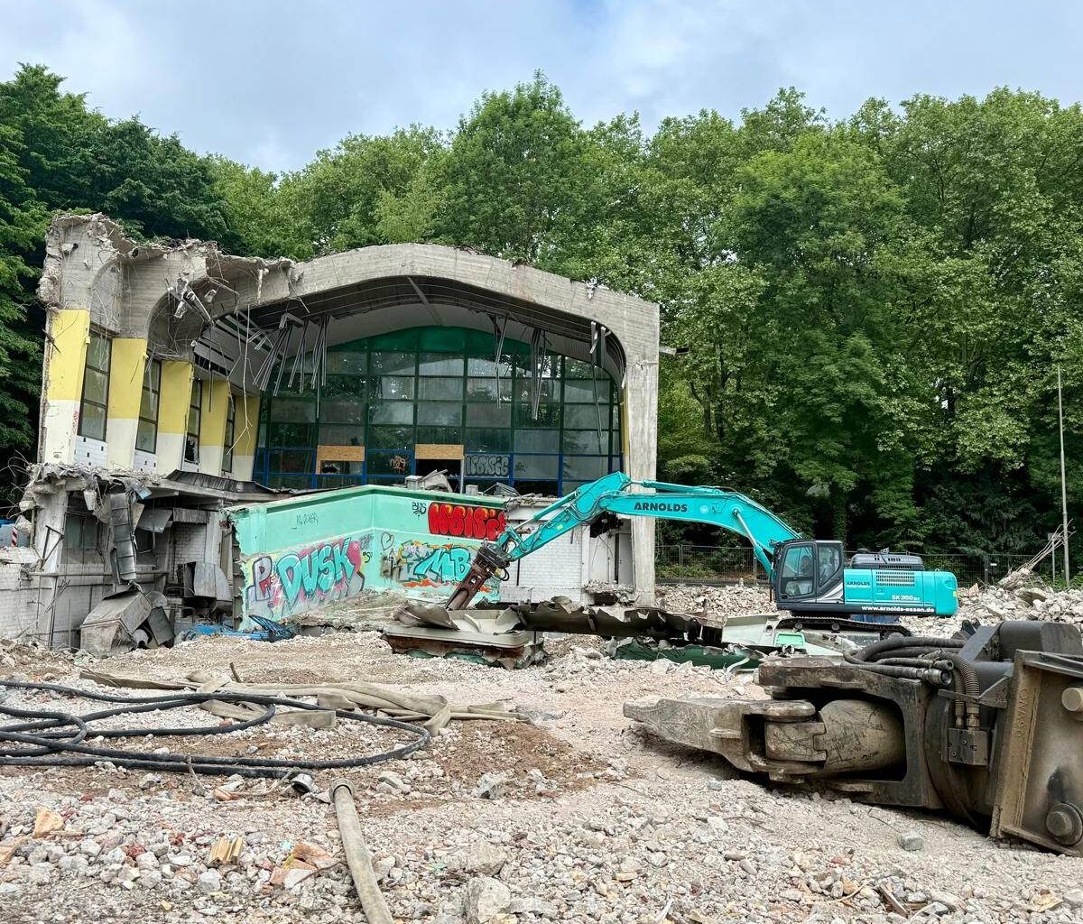 Altes Bad in Essen wird abgerissen