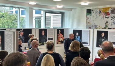 Mit einer Vernissage am Mittwochmittag (28.05., 12 Uhr) hat die Polizei Münster die Wand