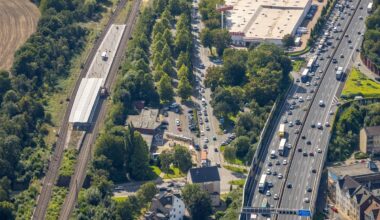 Vollsperrung der Fritz-Reuter-Straße in Bochum