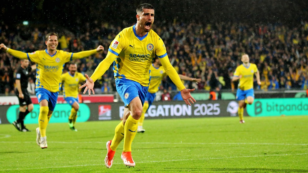Remis gegen Saarbrücken: Eintracht Braunschweig bleibt Zweitligist | NDR.de - Sport