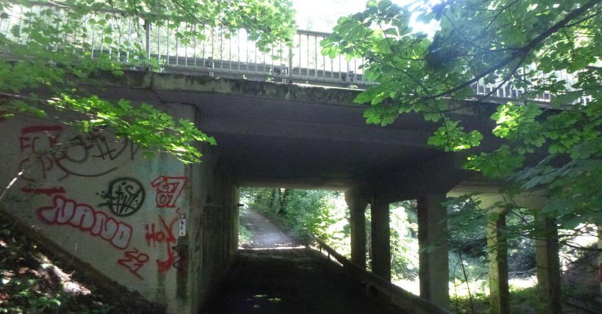 Baustelle zwischen Wiesbaden und Taunusstein