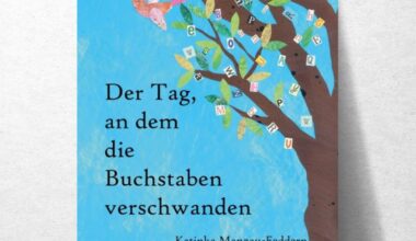 a book cover with a tree and text