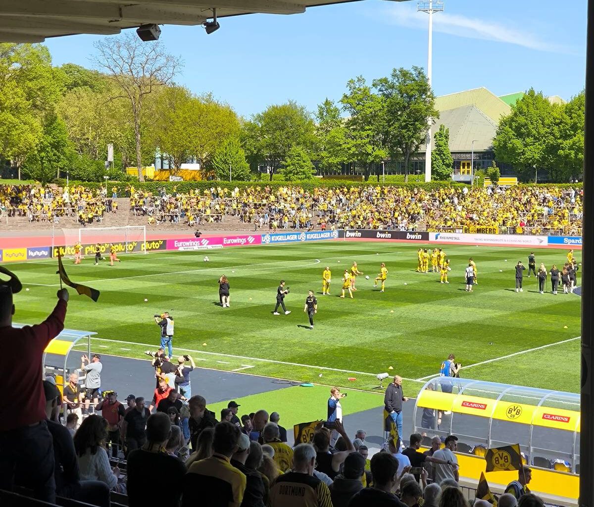 Dortmund: Westfalenpokalfinale in Roter Erde
