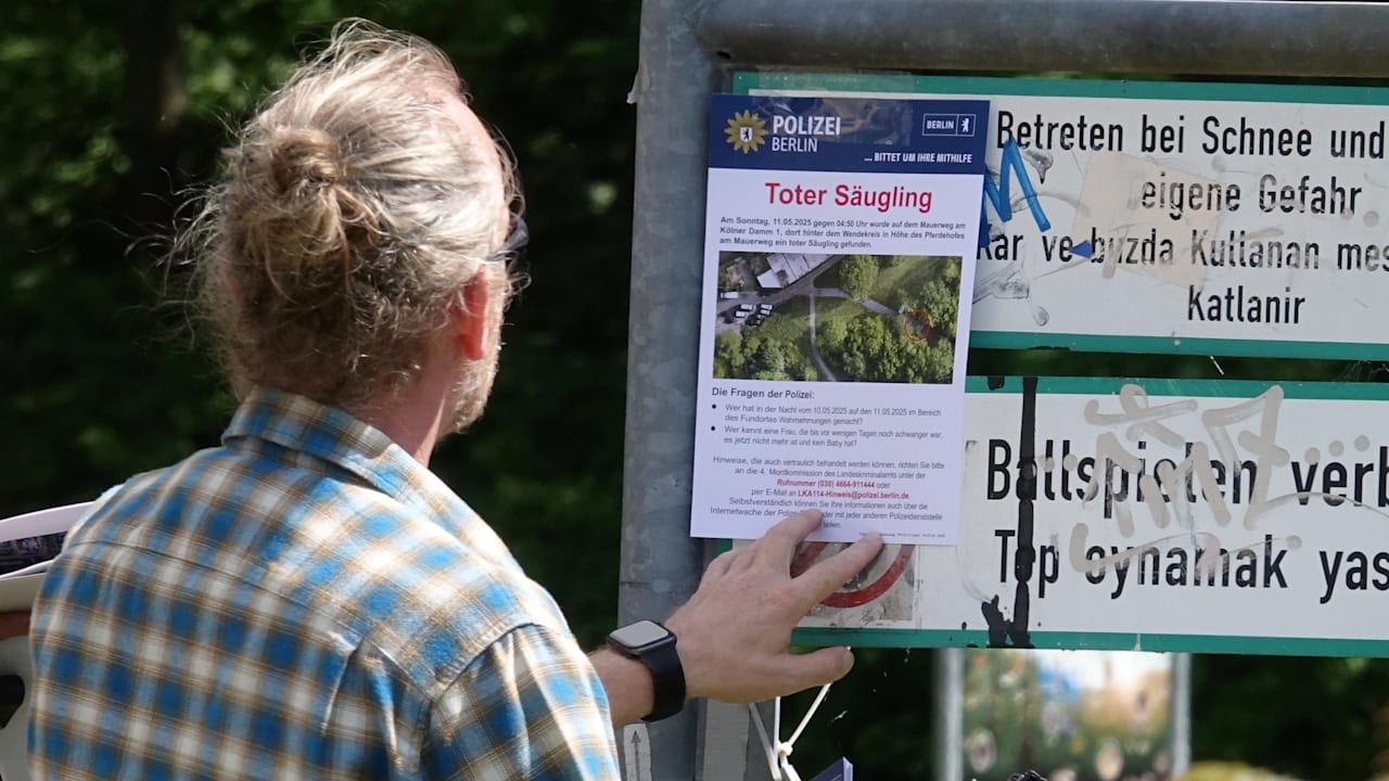 Totes Baby in Berlin-Neukölln – führen Suchplakate zur Mutter? | Regional